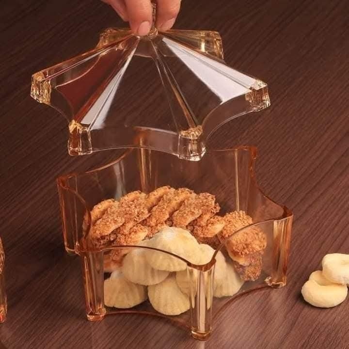 مضيفة حلويات اكلرك حجم وسط 