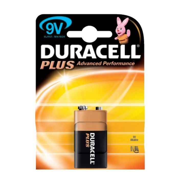 DURACEL  BATTERY ORIGINAL  9V