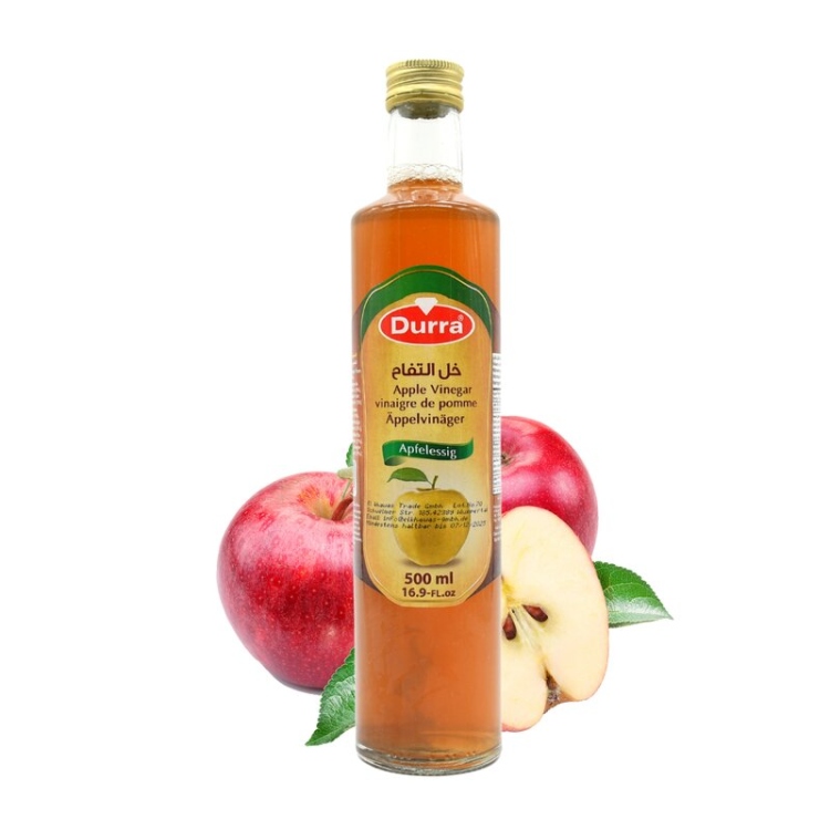 الدرة خل تفاح 500 مل