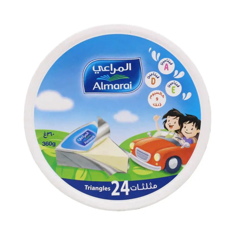 المراعي جبنة مثلثات 24 قطعة