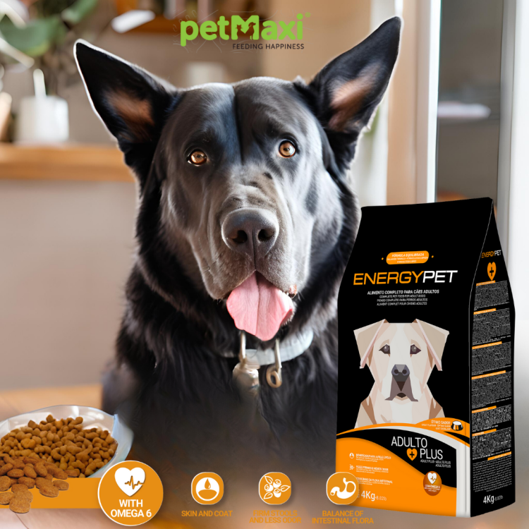 ENERGYPET Adult Dog Plus Complete pet food for adult dogs.