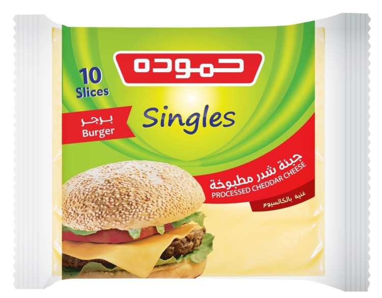 حمودة جبنة شرائح 10 قطعة