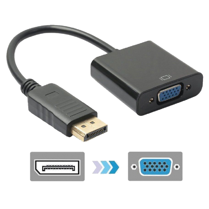 تحويلة Display الى VGA طول 0.10 سم