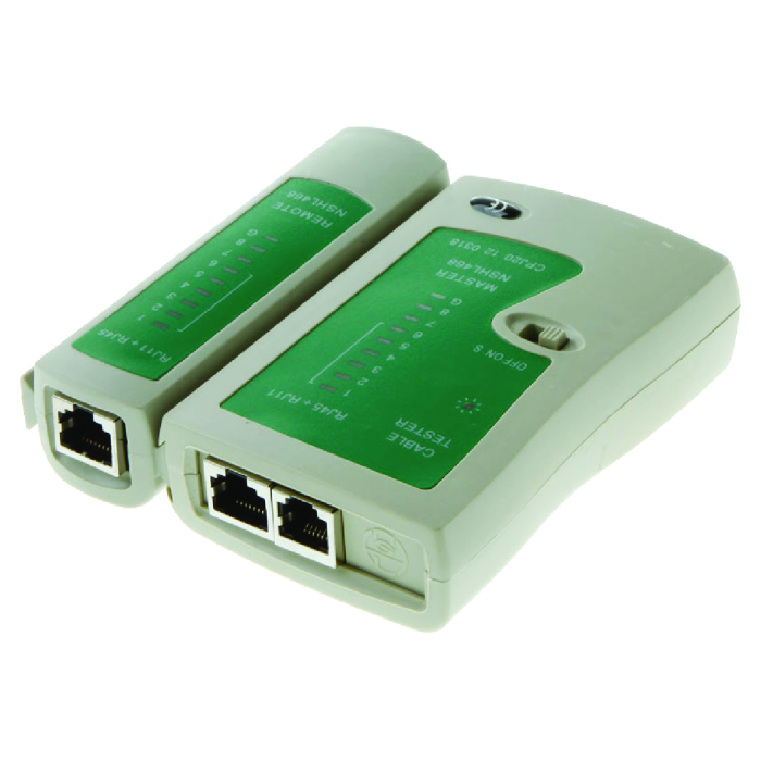 فاحص كوابل الشبكة RJ45,RJ11