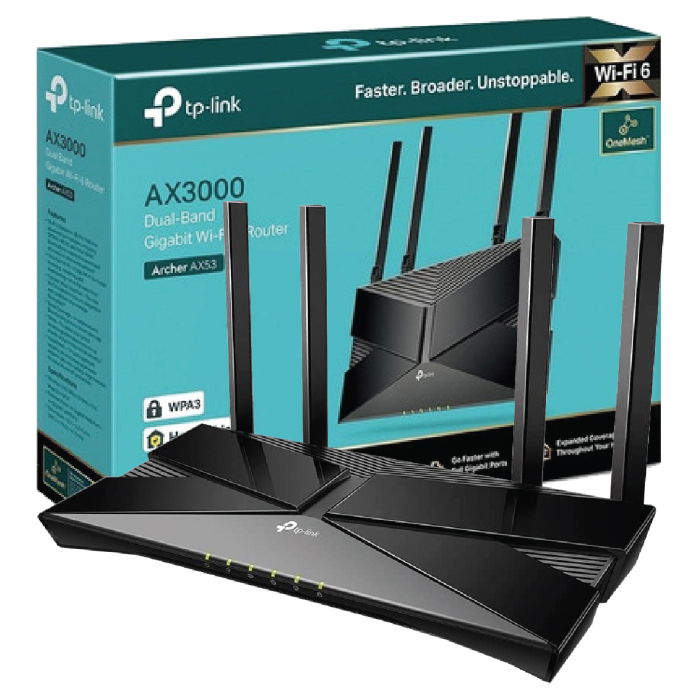 راوتر،اكسس بوينت 4 انتين AX3000،جيجا بت