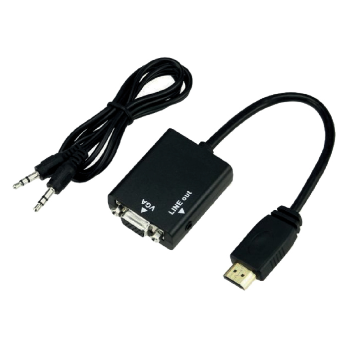 تحويلة HDMI الى VGA طول 10سم