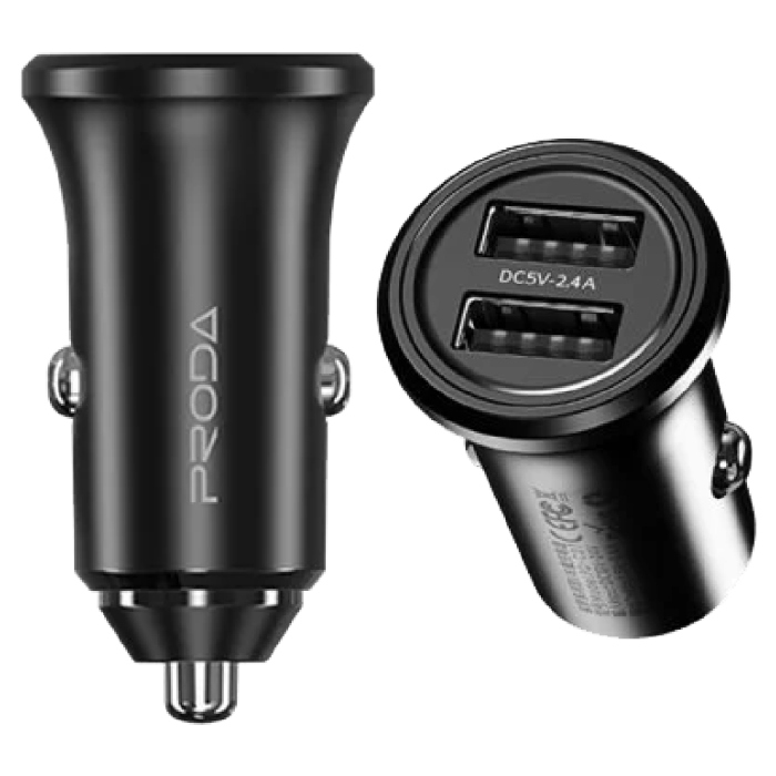 شاحن موبايل للسيارة 2.4 امبير 2xUSB