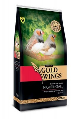 Gold wings خلطة طيور الجنه الوزن ١ كيلو