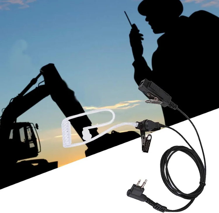 Walkie Talkies Tube Headset