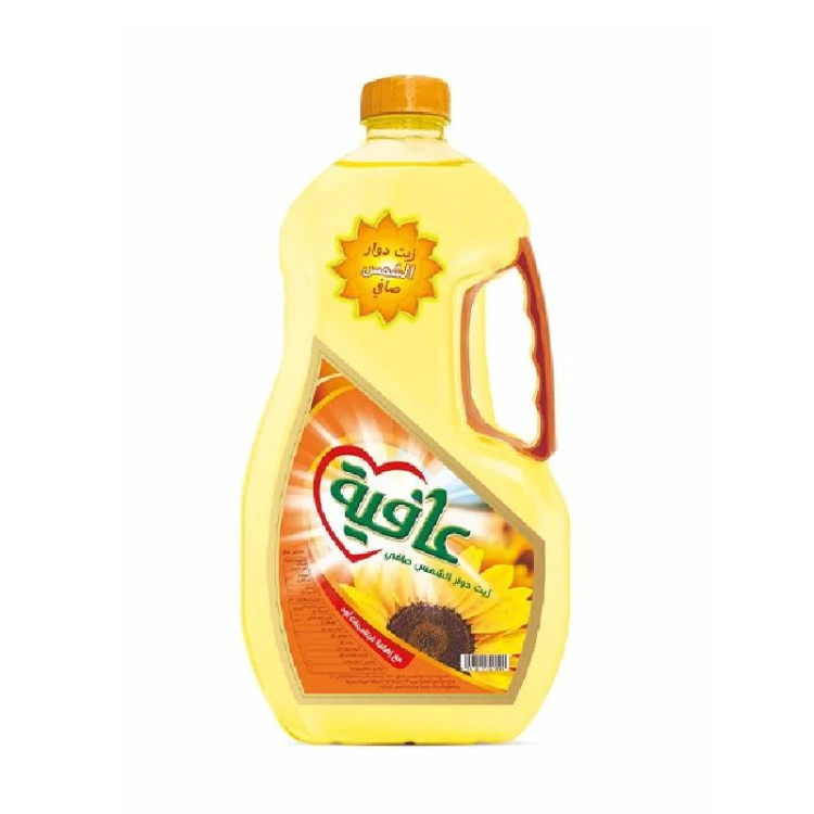 عافية زيت دوار الشمس عدة احجام