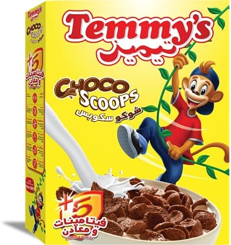 تيميز كورن فلكس شوكو سكويز 300 غم