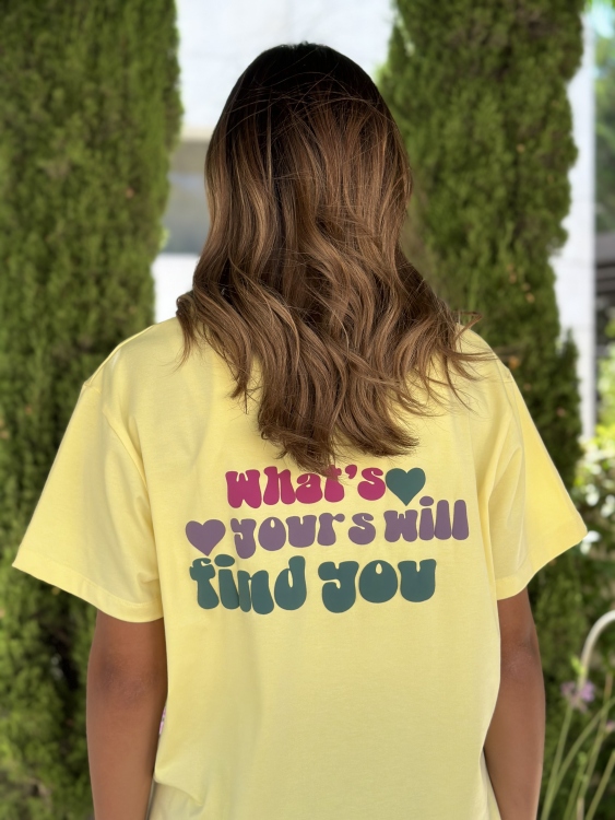 What’s Yours t-shirt 