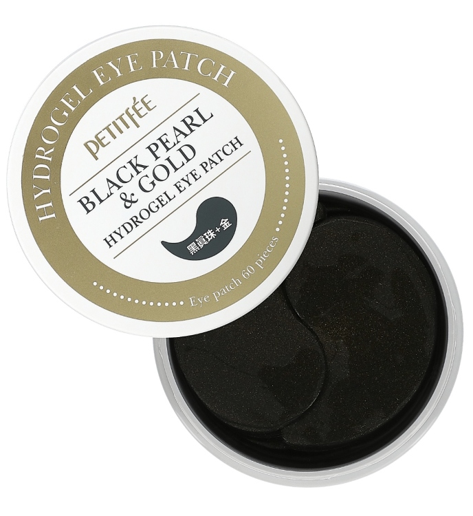 Black Pearl & Gold Hydrogel Eye Patch