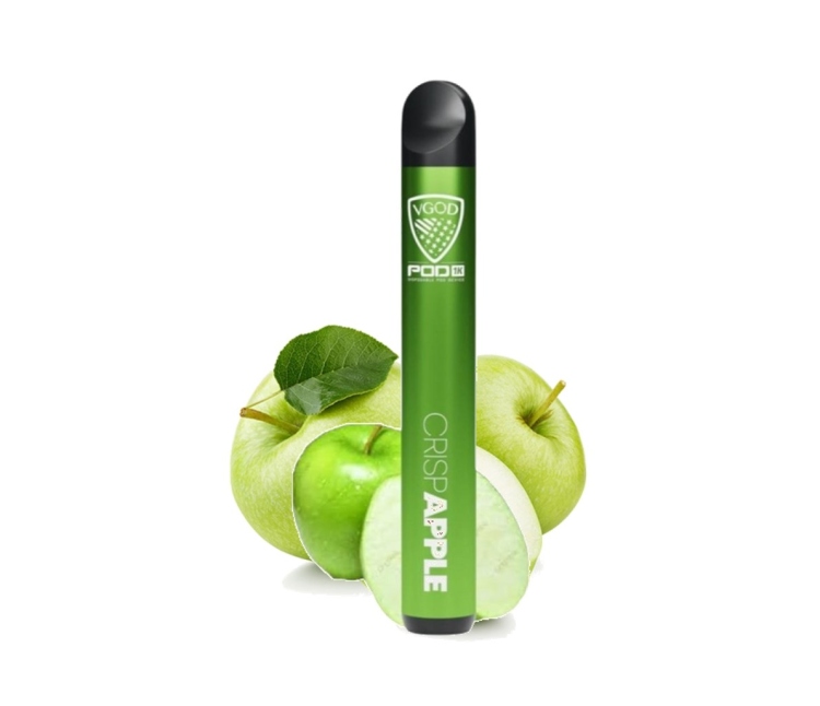 VGod Crisp Apple 1500 Puffs Disposable Vape