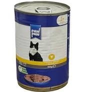 Paw Paw Pate Chicken Adult Cat Canned Food 400g