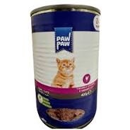 Paw Paw Pate Chicken Meat Kitten Canned Food 400g
