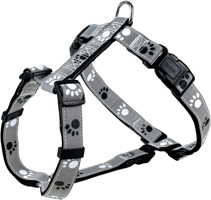 SAFERLIFE.'Silver Reflect H-Harness ( from small to xl )