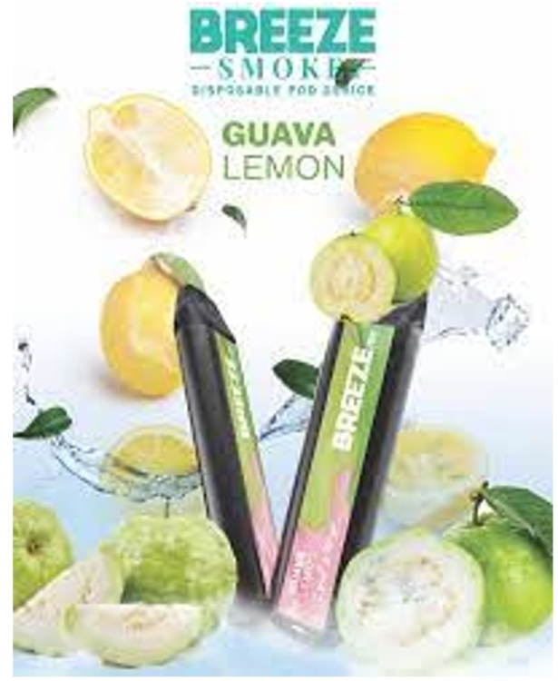 Breeze Pro Guava Lemon 2000 Puffs Disposable Vape