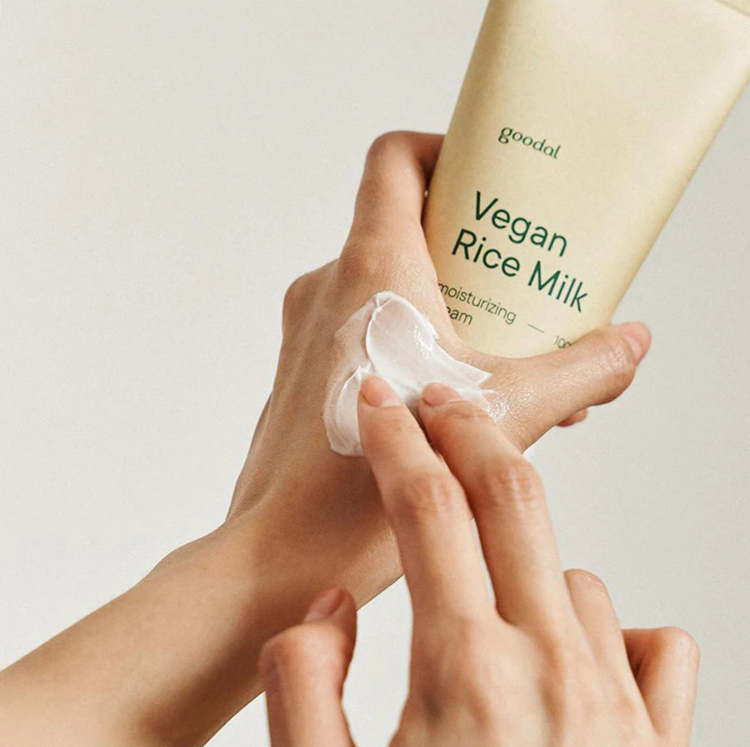 Goodal, Vegan Rice Milk Moisturizing Cream