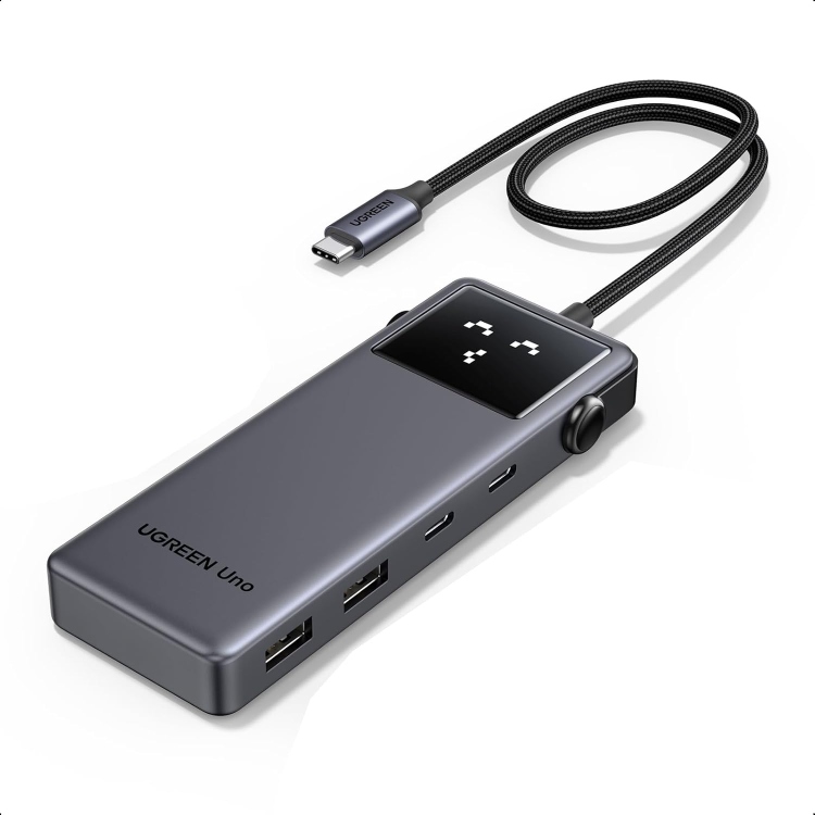 UGREEN 35998 6-IN-1 UNO USB-C TO HDMI+2*USB 3.2 A+2*USB 3.2 C+PD POWER CONVERTER