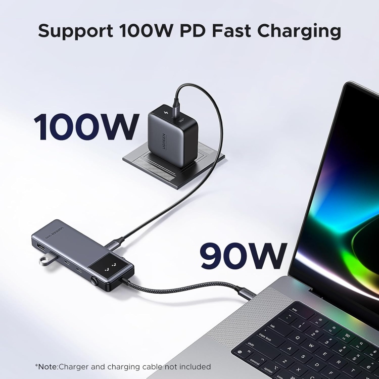 UGREEN 35998 6-IN-1 UNO USB-C TO HDMI+2*USB 3.2 A+2*USB 3.2 C+PD POWER CONVERTER