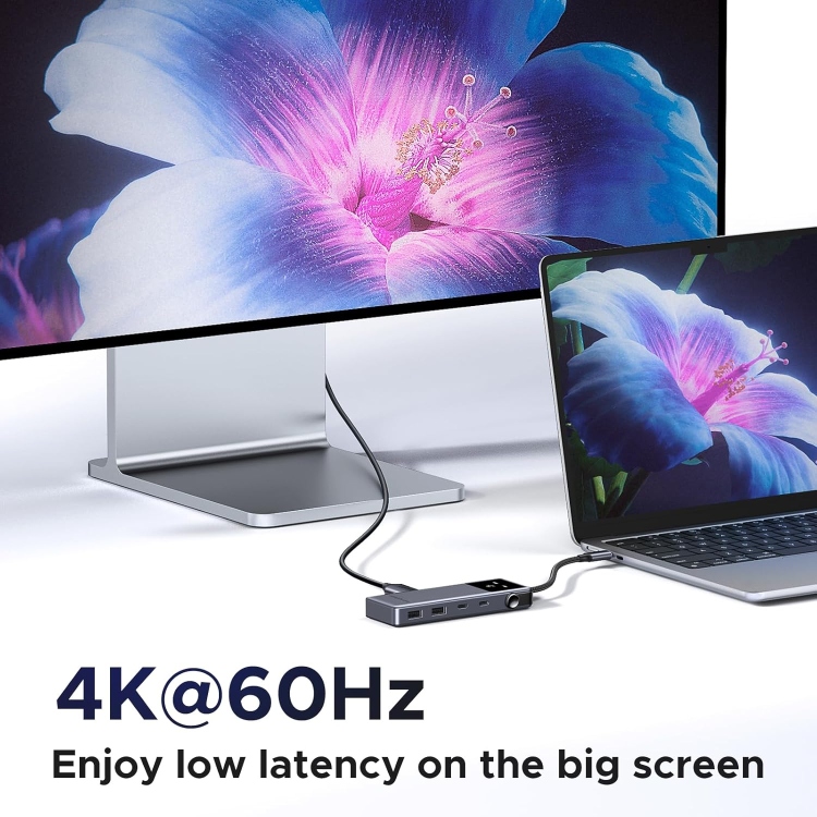 UGREEN 35998 6-IN-1 UNO USB-C TO HDMI+2*USB 3.2 A+2*USB 3.2 C+PD POWER CONVERTER