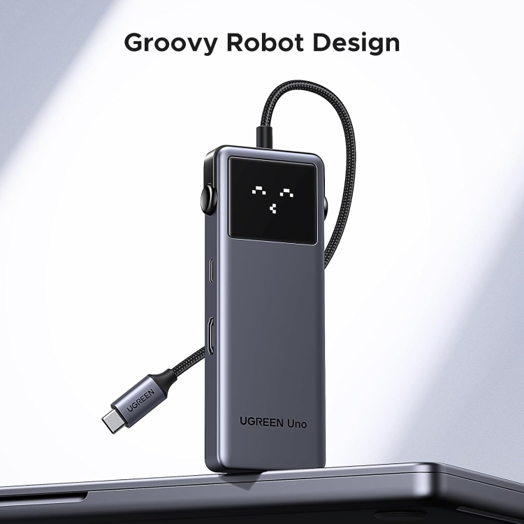 UGREEN 35998 6-IN-1 UNO USB-C TO HDMI+2*USB 3.2 A+2*USB 3.2 C+PD POWER CONVERTER