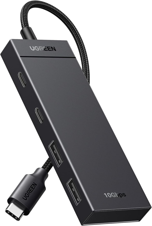  UGREEN 35583 4-PORT USB 3.2 GEN 2 HUB USB-C TO 2XUSB-A + 2XUSB-C HUB