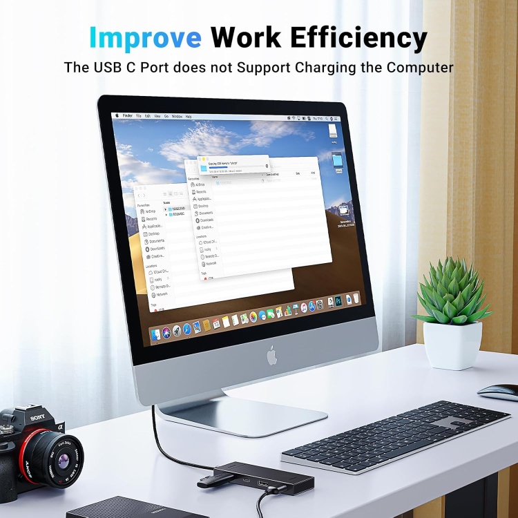  UGREEN 35583 4-PORT USB 3.2 GEN 2 HUB USB-C TO 2XUSB-A + 2XUSB-C HUB