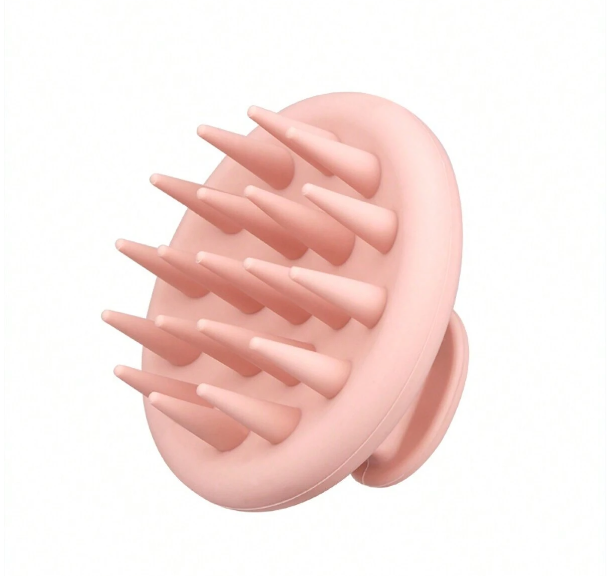 Silicone scalp brush 