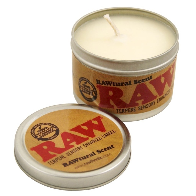 RAW HEMP Oil Candle - RAWtural Scent