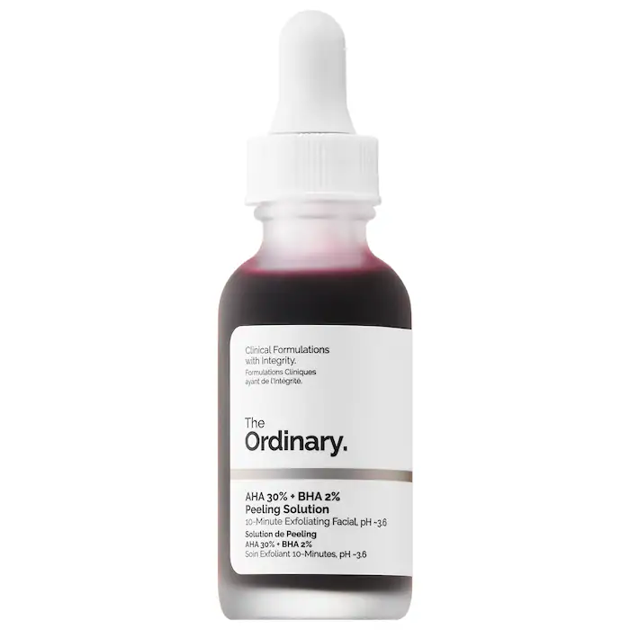 The Ordinary AHA 30% + BHA 2% Exfoliating Peeling Solution , 30 ml 