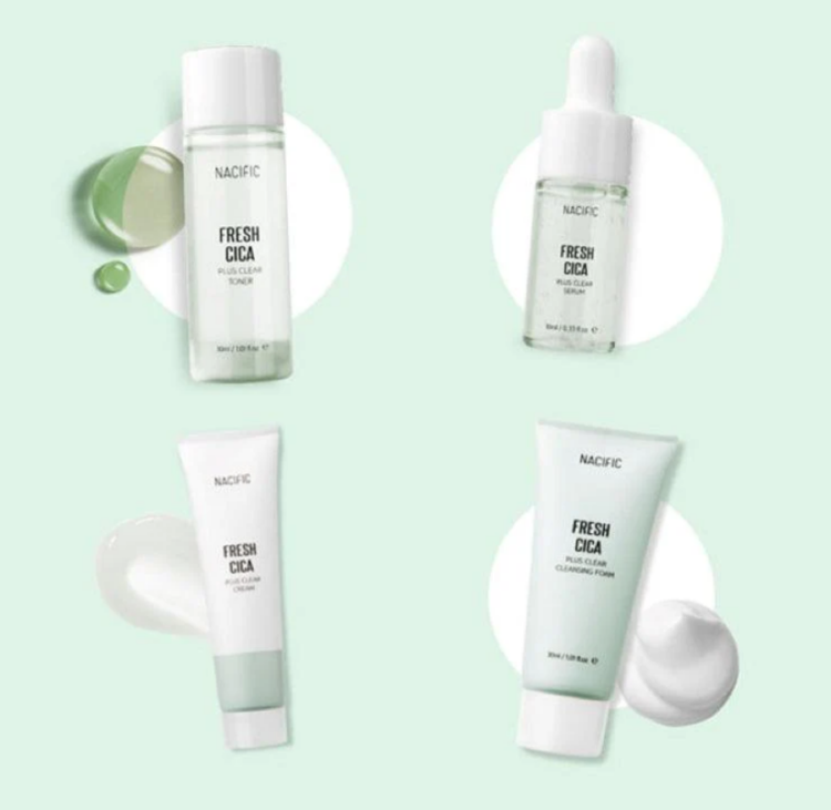 ‏Nacific, Fresh Cica Plus Clear Kit