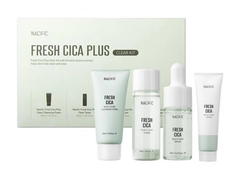 ‏Nacific, Fresh Cica Plus Clear Kit