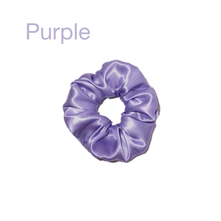 Satin scrunchies 1 Pcs بكل ساتان قطعة واحدة 