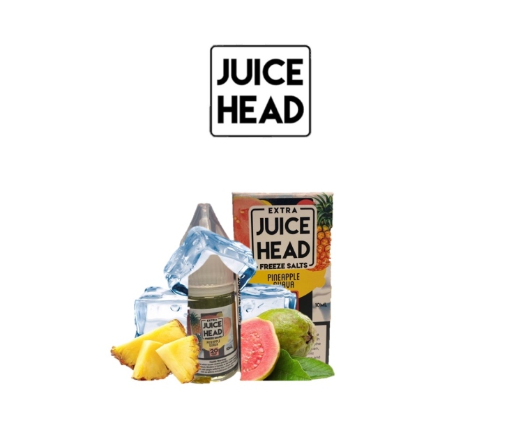 Juice Head Pineapple Guava Freeze  Saltnic, Vape Juice 