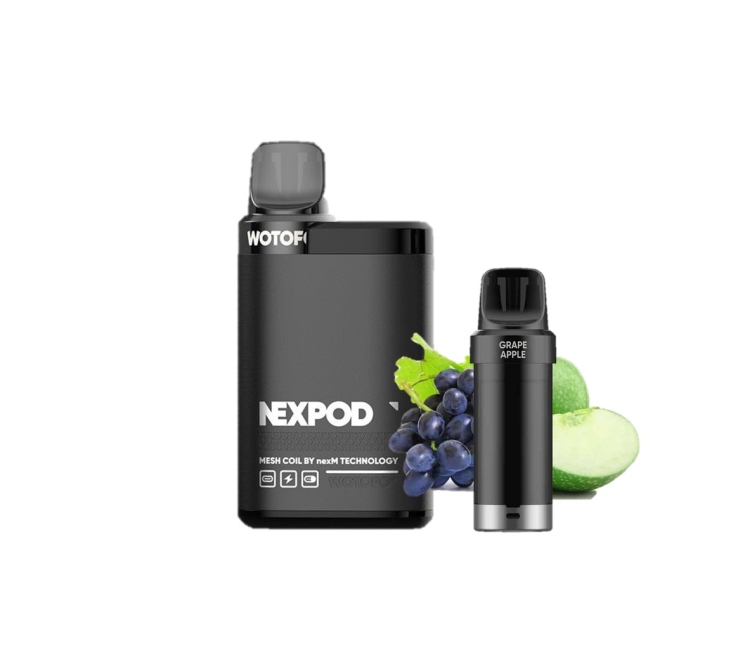 NEXPOD  Grape Apple - Device  + Prefilled Pod - 5000 Puff 