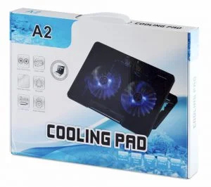 COOLING PAD 2FAN A2 FOR NOTEBOOK 9"-17"