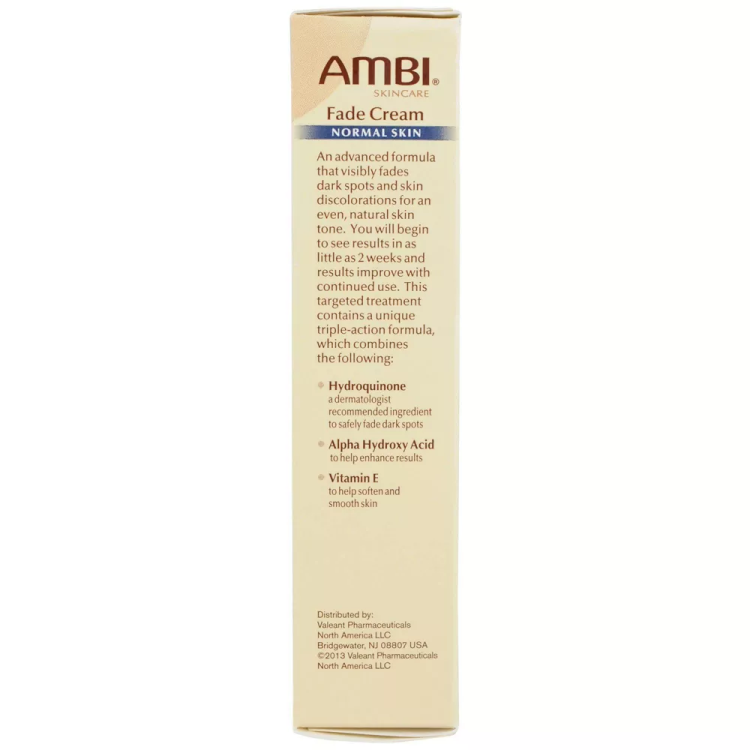 ambi fade cream for the gradual fading of dark brownish spots, 56 g 