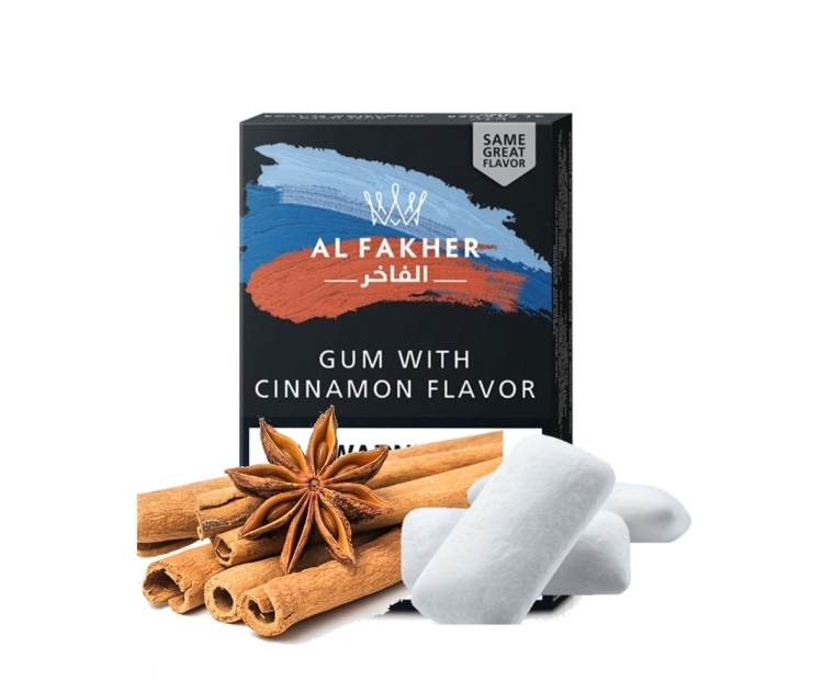 ALFAKHER  Gum With Cinnamon Favor  - 50gr