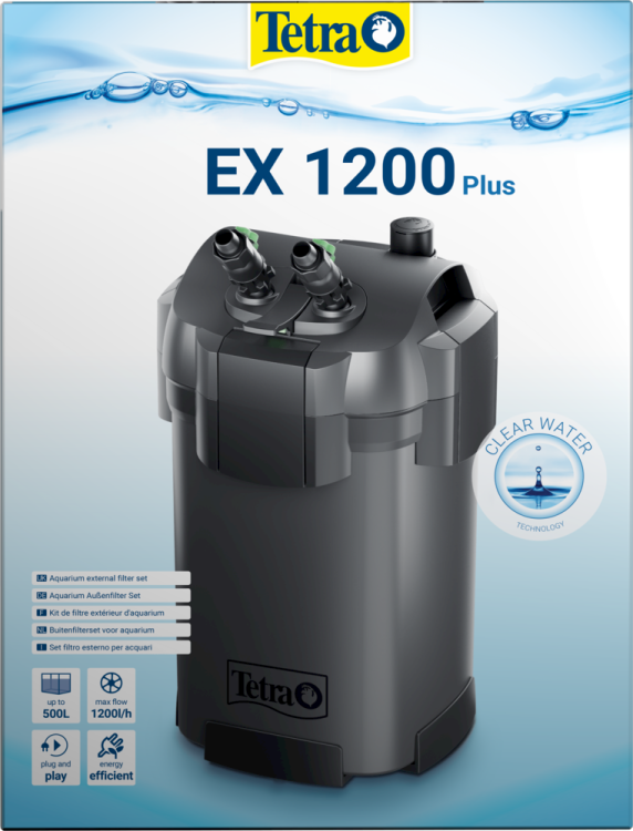 Tetra EX 1200 plus complete external filter set