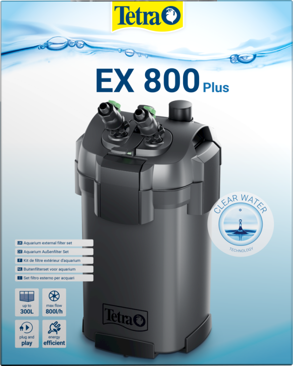 Tetra EX 800 plus complete external filter set