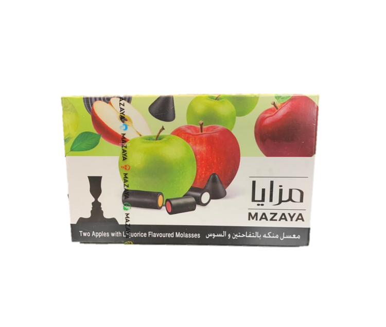 MAZAYA Two Apples with Liquorice Flavor 250gr