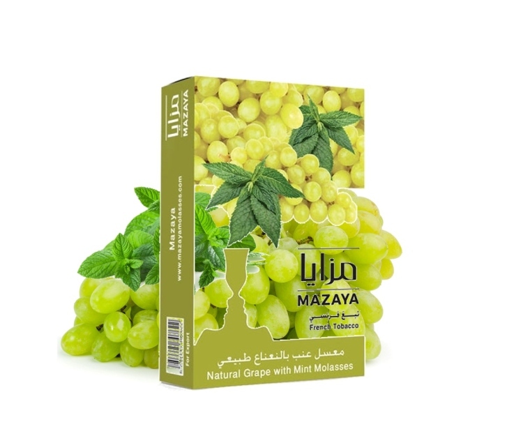 MAZAYA Grape With Mint  Flavor 50gr