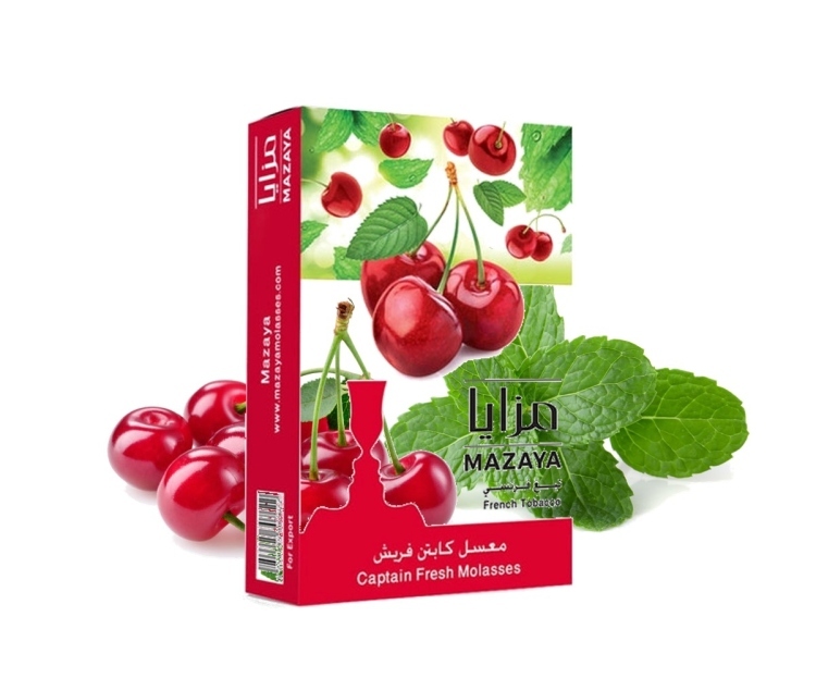 MAZAYA Captain Fresh Flavor (Cherries and Mint ) - 50gr