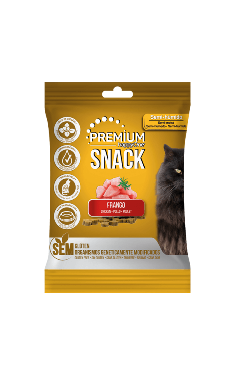 Happy one Snack semi-moist Cat - Chicken 50gm