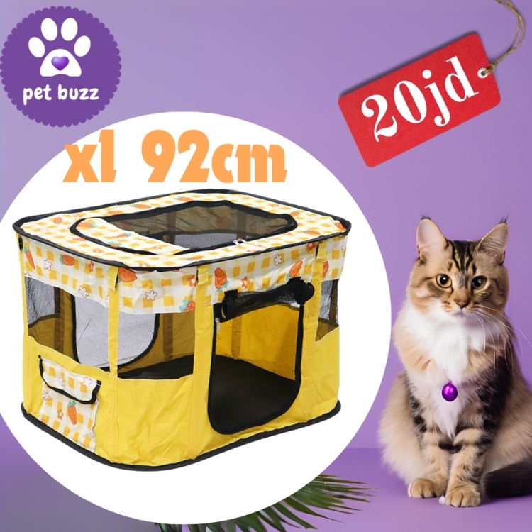 Foldable Portable Pet Playpen For Cats And Dogs