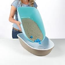 Berto Top Litter Tray, Threepart, with separating system