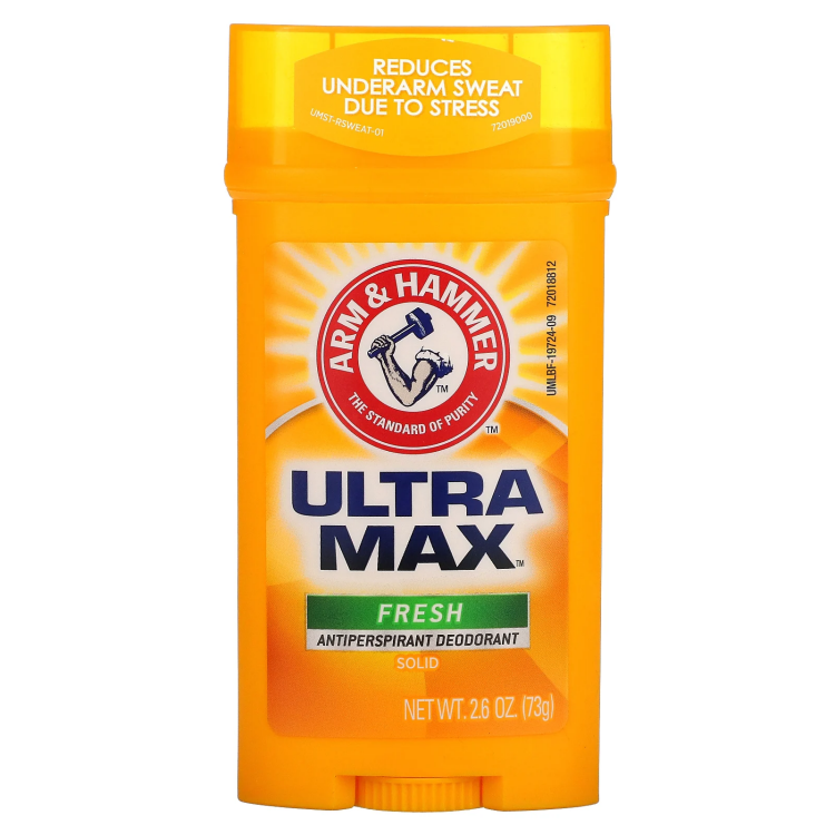 Arm & Hammer, UltraMax, Solid Antiperspirant Deodorant, Fresh, 2.6 oz (73 g)