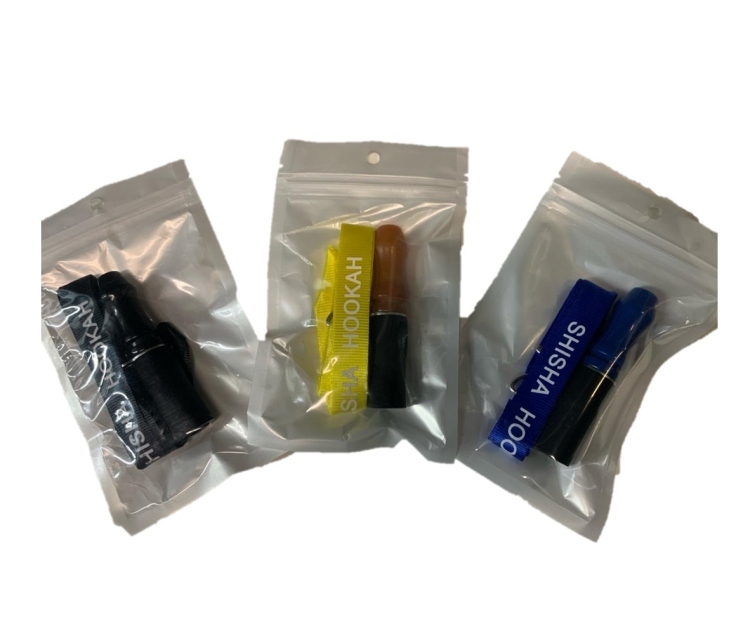 Hookah Mouth-Piece with Lanyard - Assorted Colors 